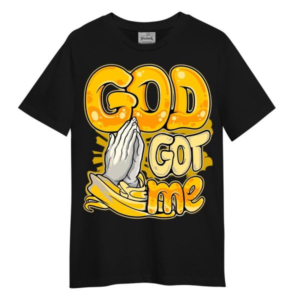 Vivid Sulfur 4s Shirt - God's Gotten Graphic Shirt Unisex Matching Jordan Shirt Jezsport.com