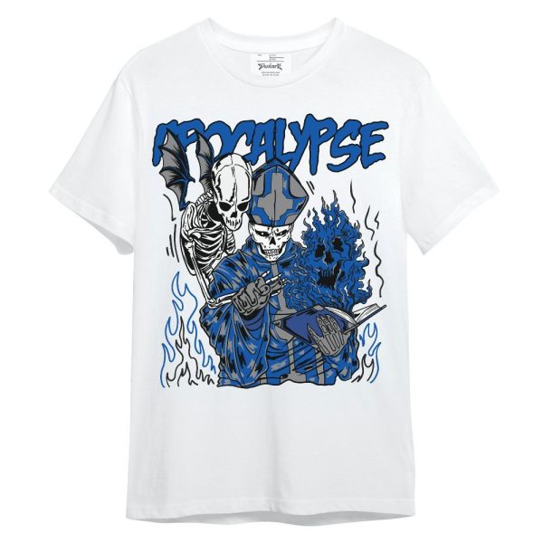 Racer Blue 5s Shirt - Apocalypse Skeleton Unisex Shirt Jezsport.com