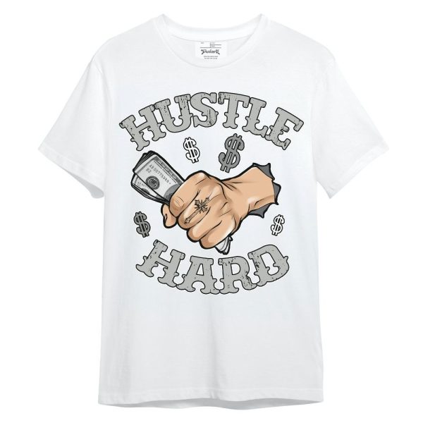 Paris Cement Grey 4s Shirt - Hustles Hard! Unisex Shirt Matching Jordan Shirt Jezsport.com