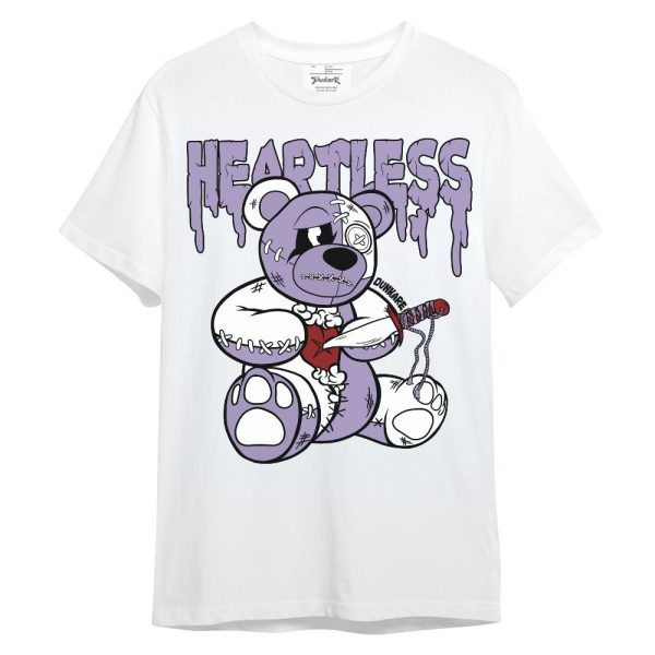 Low Pure Violet 11s Shirt - Heartless Bear Unisex Shirt Matching Jordan Shirt Jezsport.com