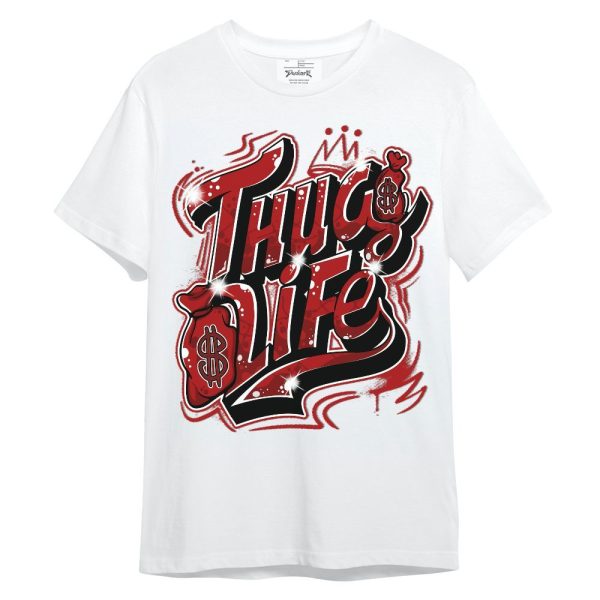 Red Taxi 12s Shirt Free Thug Living Graphic Unisex Shirt Matching Jordan Shirt Jezsport.com