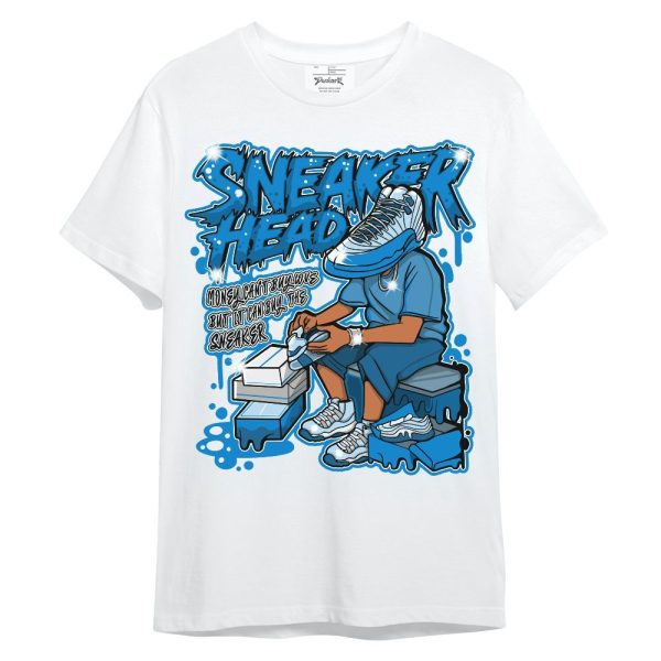 Industrial Blue 4s Shirt - Sneakers Headache Graphic Unisex Shirt Matching Jordan Shirt Jezsport.com