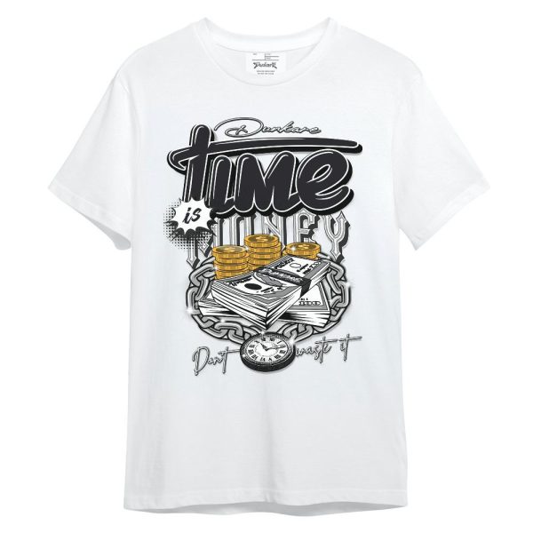 White Thunder 4s Shirt, Time Is Money Unisex Shirt Matching Jordan Shirt Jezsport.com