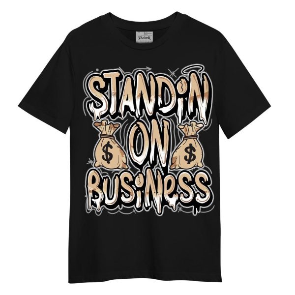 Desert Camo 3s Shirt - Standin' Business Graphic Shirt Unisex Matching Jordan Shirt Jezsport.com