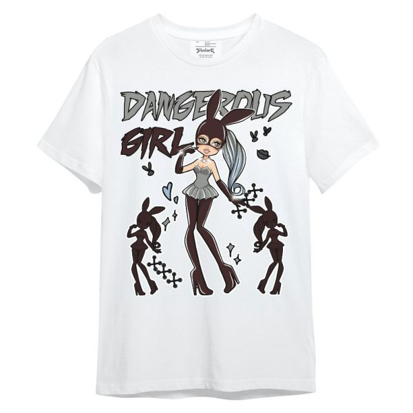 Burgundy 5s Shirt - Dangerous.Girl Unisex Shirt Matching Jordan Shirt Jezsport.com