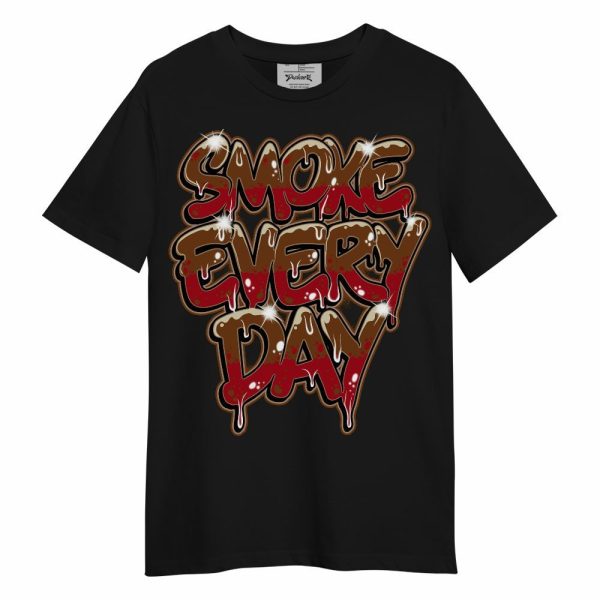 Archaeo Brown 5s Shirt - Smokes Every Day Graphic Unisex Shirt Matching Jordan Shirt Jezsport.com