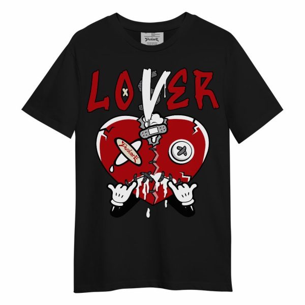 Cement Grey 3s Shirt, Loser Lover Drip Heart Unisex Shirt Matching Jordan Shirt Jezsport.com