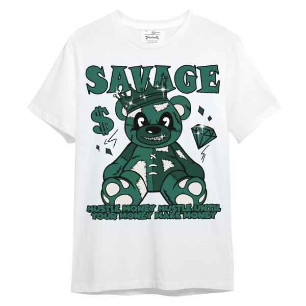 Oxidized Green 4s Shirt - Savages Bear Unisex Shirt Matching Jordan Shirt Jezsport.com