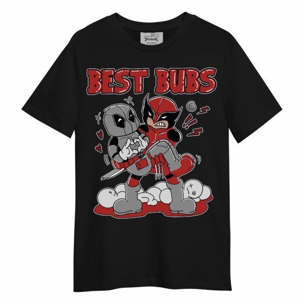 Bred Reimagined 4s Shirt - Bubs Cartoon Unisex Shirt Matching Jordan Shirt Jezsport.com