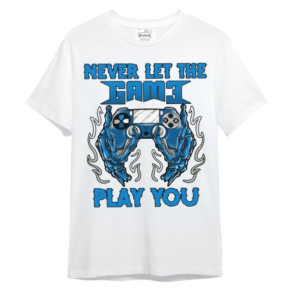 Industrial Blue 4s Shirt - PlayGame Skull Unisex Shirt Matching Jordan Shirt Jezsport.com