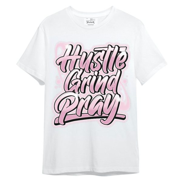 Orchid 4s Shirt - Hustles And Prayer Graphic Unisex Shirt Jezsport.com