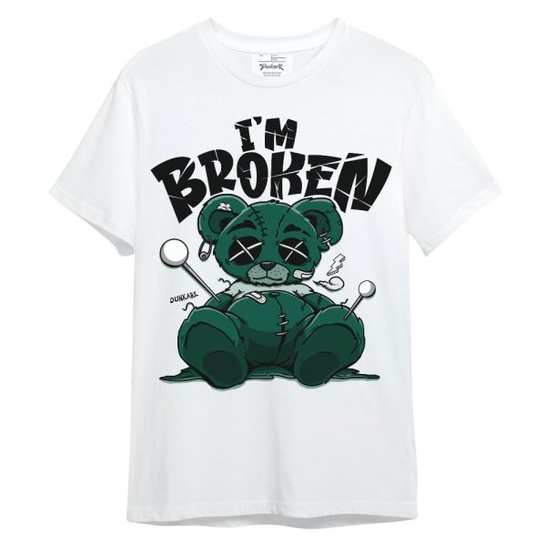 Oxidized Green 4s Shirt, I'm Broken Bear Unisex Shirt Matching Jordan Shirt Jezsport.com