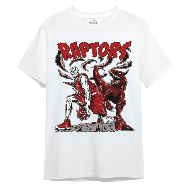 Red Taxi 12s Shirt - Raptors Skeleton Unisex Shirt Matching Jordan Shirt Jezsport.com