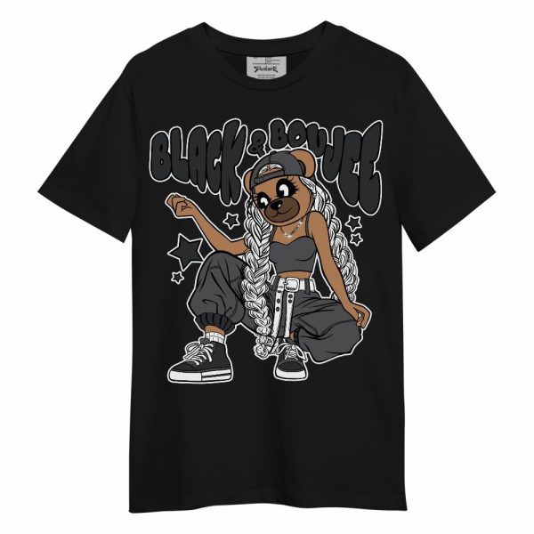 White Thunder 4s Shirt - Boujee Girls Bear Unisex Shirt Jezsport.com