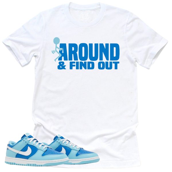 Find Out Shirt, Retro Dunk Low Argon Sneaker Match Tee Jezsport.com