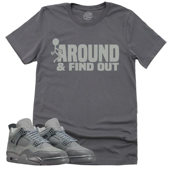 Find Out Shirt, Retro Air Jordan 4 Wet Cement Sneaker Match Tee Jezsport.com