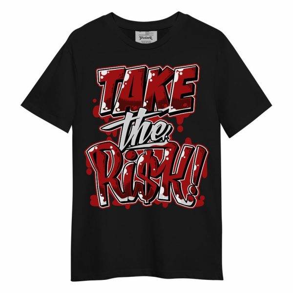 Red Taxi 12s Shirt - Take Risks Unisex Shirt Matching Jordan Shirt Jezsport.com