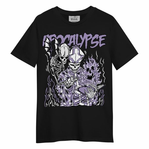 Low Pure Violet 11s Shirt - Apocalypse Skeleton Unisex Shirt Matching Jordan Shirt Jezsport.com