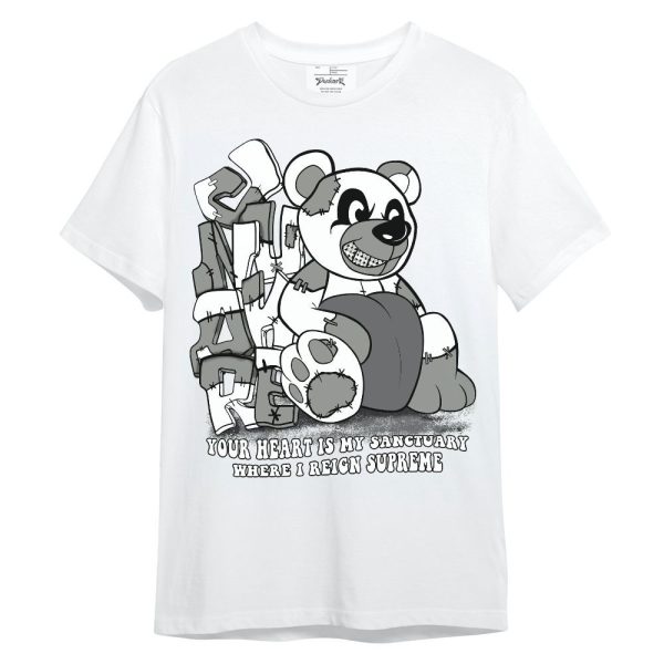 Paris Cement Grey 4s Shirt - Possession Bear Shirt Unisex Oufit Unisex Shirt Matching Jordan Shirt Jezsport.com