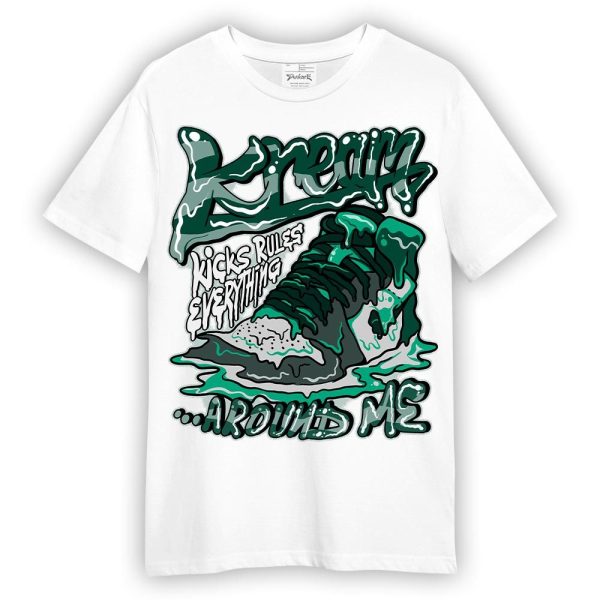 Oxidized Green 4s Shirt - Kreamy Graphic Shirt Unisex Matching Jordan Shirt Jezsport.com