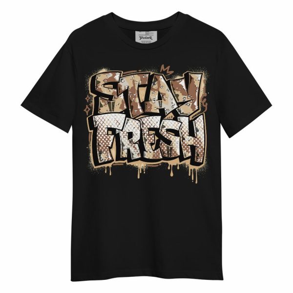 Desert Camo 3s Shirt, Stay Fresh Dripping Unisex Shirt Matching Jordan Shirt Jezsport.com