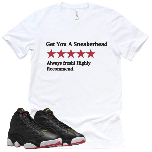 Get You A Sneakerhead Shirt Retro Air Jordan 13 Playoffs Sneaker Match Tee Jezsport.com