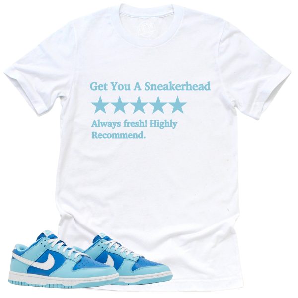 Get You A Sneakerhead Shirt, Retro Dunk Low Argon Sneaker Match Tee Jezsport.com