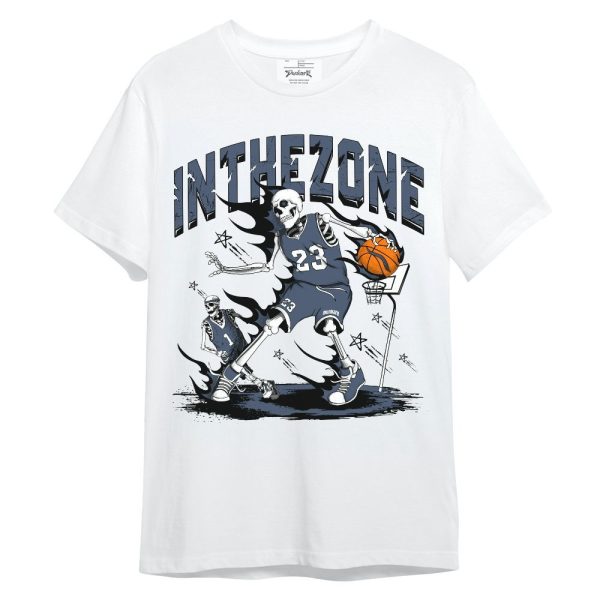 Low Diffused Blue 11s Shirt, 23 G.O.A.T Skeleton Basketball Unisex Shirt Matching Jordan Shirt Jezsport.com