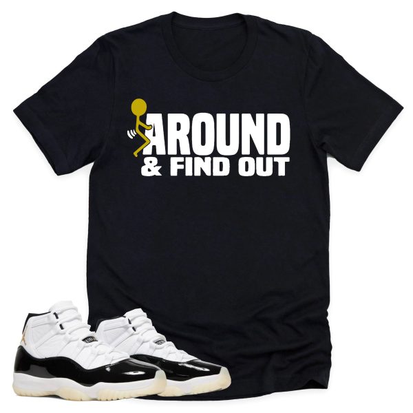 Find Out Shirt, Retro Air Jordan 11 Gratitude Sneaker Match Tee Jezsport.com