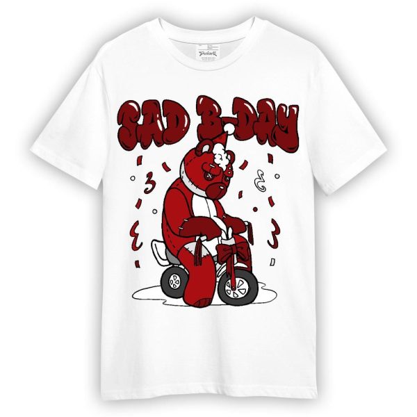 Red Taxi 12s Shirt - Sad B-Day Hugz Version 2 Shirt Unisex Matching Jordan Shirt Jezsport.com