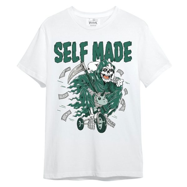 Oxidized Green 4s Shirt - Self Make Skeleton Unisex Shirt Matching Jordan Shirt Jezsport.com