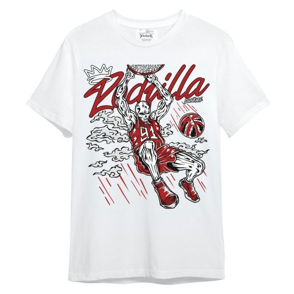 Red Taxi 12s Shirt - The Worm Skeleton Shirt Unisex Outfit Unisex Shirt Matching Jordan Shirt Jezsport.com