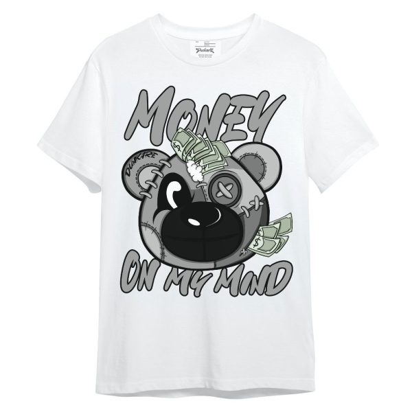 Black Wolf Grey 12s Shirt - Money On My Mind Bear Shirt Unisex Oufit Unisex Shirt Matching Jordan Shirt Jezsport.com