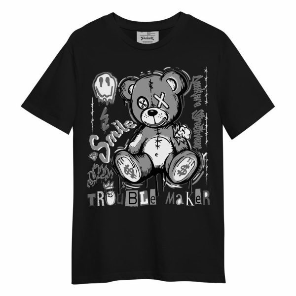 Black Wolf Grey 12s Shirt, Bear Rebel Unisex Shirt Matching Jordan Shirt Jezsport.com