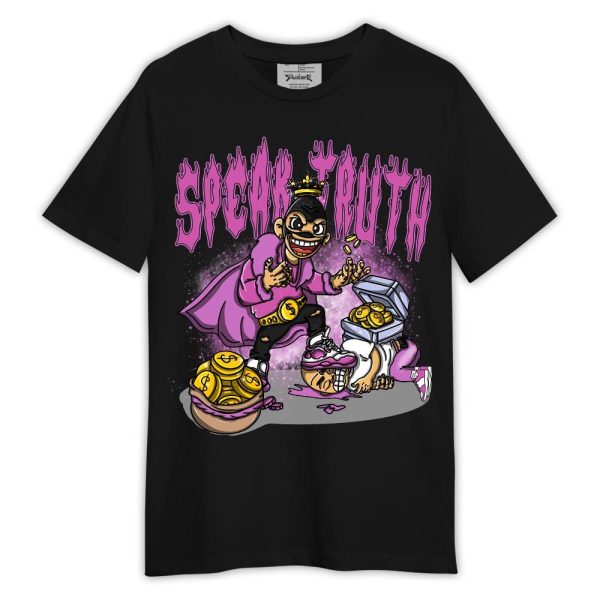 Hyper Violet 4s Shirt, Speak Truth Shirt Outfit 1305 TCD Matching Jordan Shirt Jezsport.com