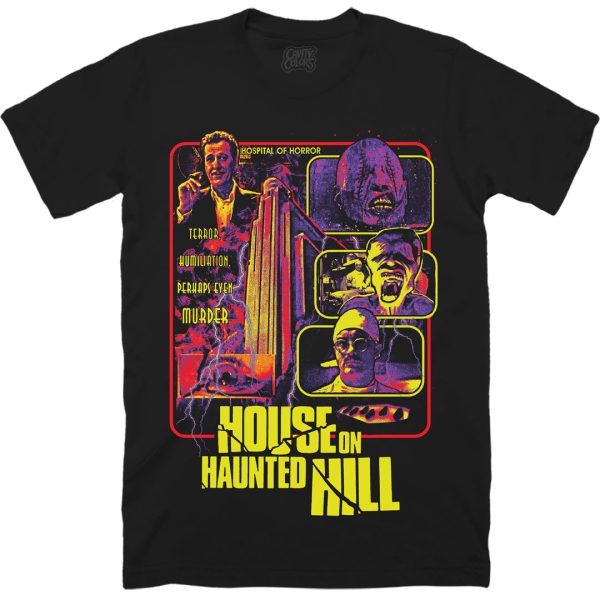 House On Haunted Hill - T-shirt Funny Halloween Shirt For Halloween Jezsport.com