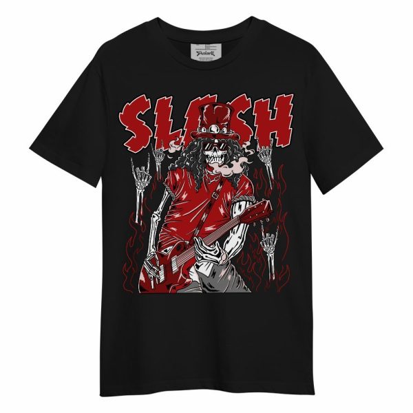 Red Taxi 12s Shirt - Slash Skeleton Unisex Shirt Matching Jordan Shirt Jezsport.com