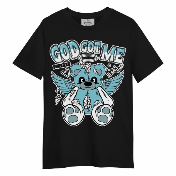 Low Legend Blue 11s Shirt - Gods Guides Me Bear Unisex Shirt Jezsport.com