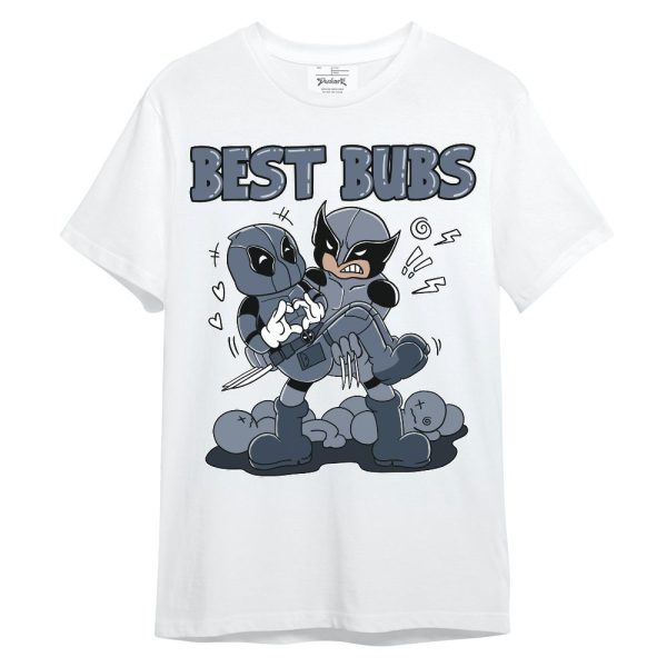 Low Diffused Blue 11s Shirt - Bubs Cartoon Unisex Shirt Matching Jordan Shirt Jezsport.com