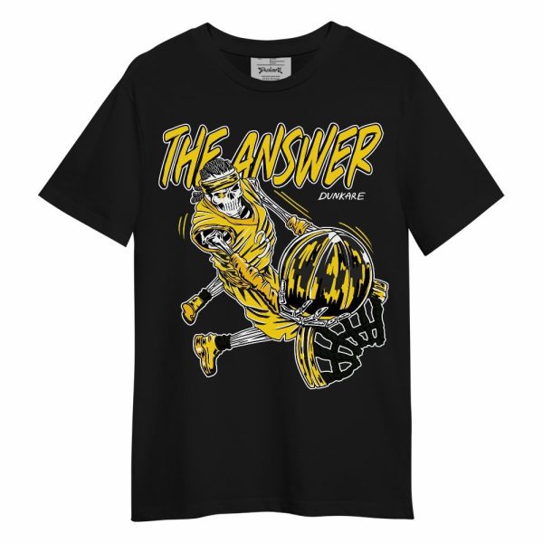 Retro Thunder 4s Shirt - The Answer Skeleton Unisex Shirt Matching Jordan Shirt Jezsport.com