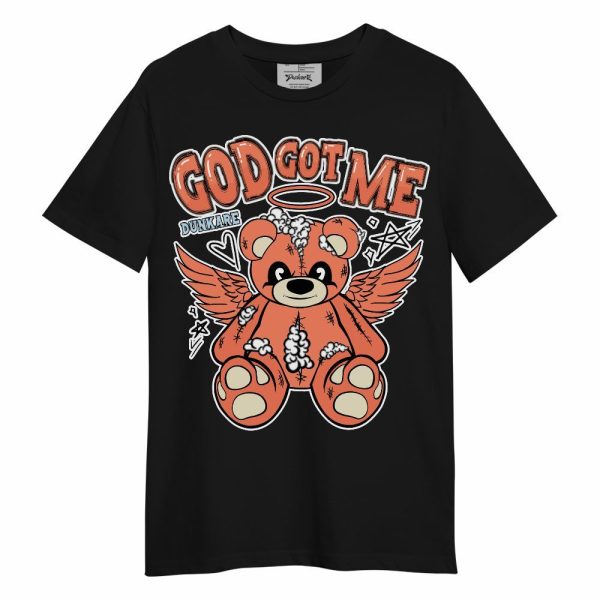 DJ Khaled Crimson Bliss 5s Shirt - Gods Guides Me Bear Unisex Shirt Matching Jordan Shirt Jezsport.com