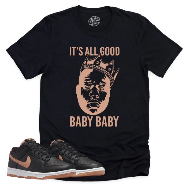 It's All Good Shirt, Retro Dunk Low Amber Brown Sneaker Match Tee Jezsport.com