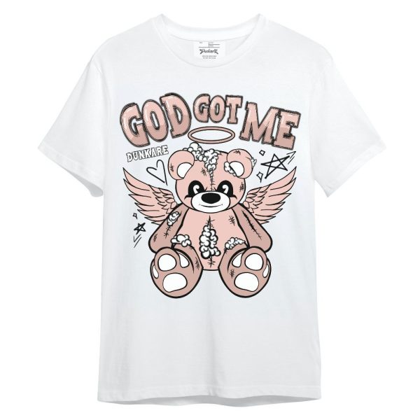 Low Legend Pink 11s Shirt - Gods Guides Me Bear Unisex Shirt Matching Jordan Shirt Jezsport.com