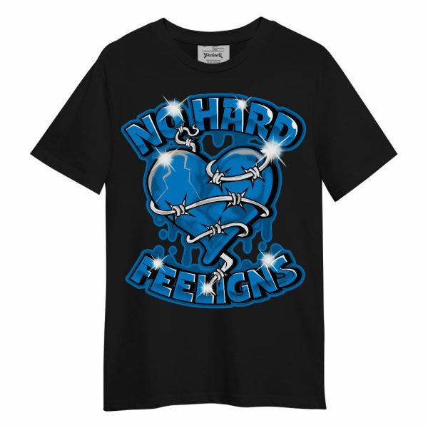 Industrial Blue 4s Shirt - Hard Feeling Graphic Unisex Shirt Matching Jordan Shirt Jezsport.com