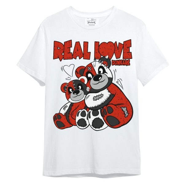 Red Cement 4s Shirt - Sincere Fondness Bear Unisex Shirt Matching Jordan Shirt Jezsport.com