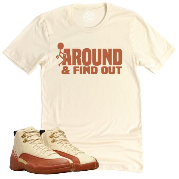 Find Out Shirt Retro Air Jordan 12 Eastside Golf Sneaker Match Tee Jezsport.com