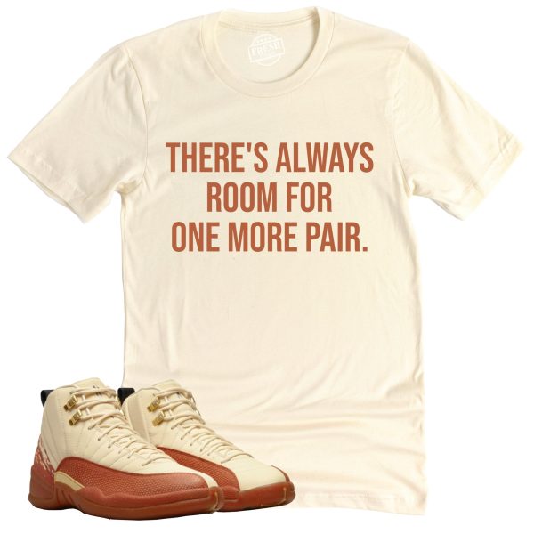 One More Pair Shirt Retro Air Jordan 12 Eastside Golf Sneaker Match Tee Jezsport.com