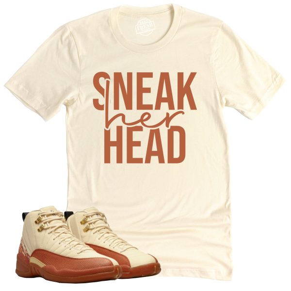 Sneaker Her Head Shirt Retro Air Jordan 12 Eastside Golf Sneaker Match Tee Jezsport.com