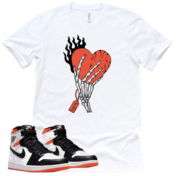 Cost Your Soul Shirt Retro Air Jordan 1 Electro Orange Sneaker Match Tee Jezsport.com