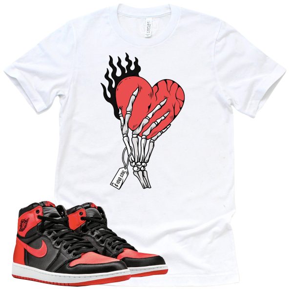 Cost Your Soul Shirt Retro Air Jordan 1 Satin Bred Sneaker Match Tee Jezsport.com